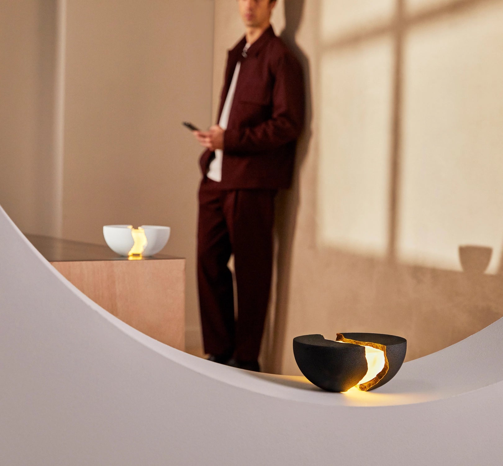 h*e様 lumio Teno ワイヤレススピーカー LED内蔵 Sculptural Bluetooth speaker & lamp | Teno speaker | Lumio