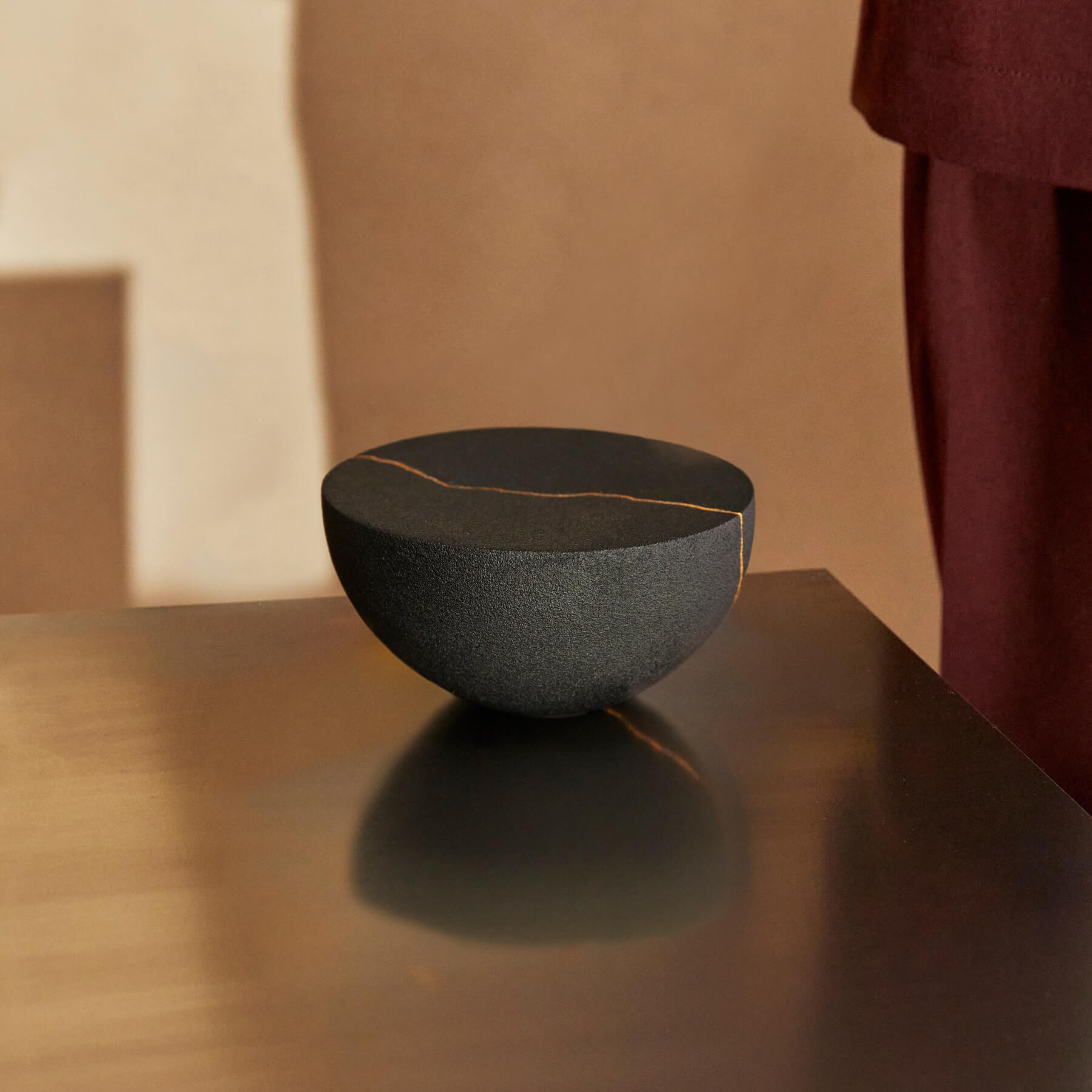 Sculptural portable speaker