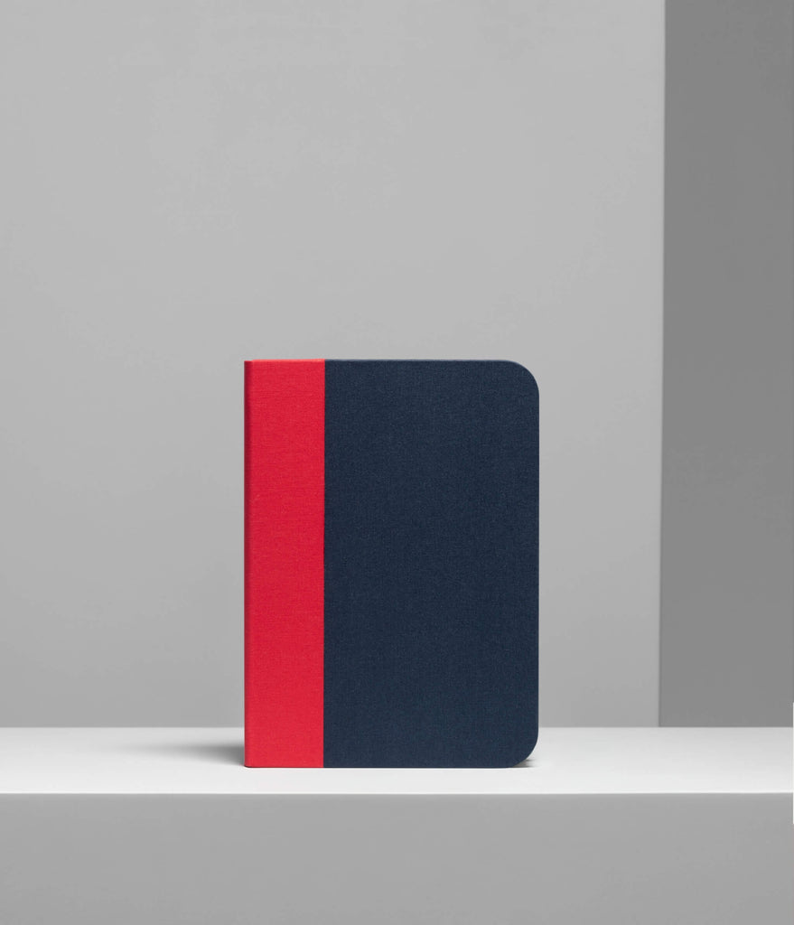 Lumio Lito red/navy lamp