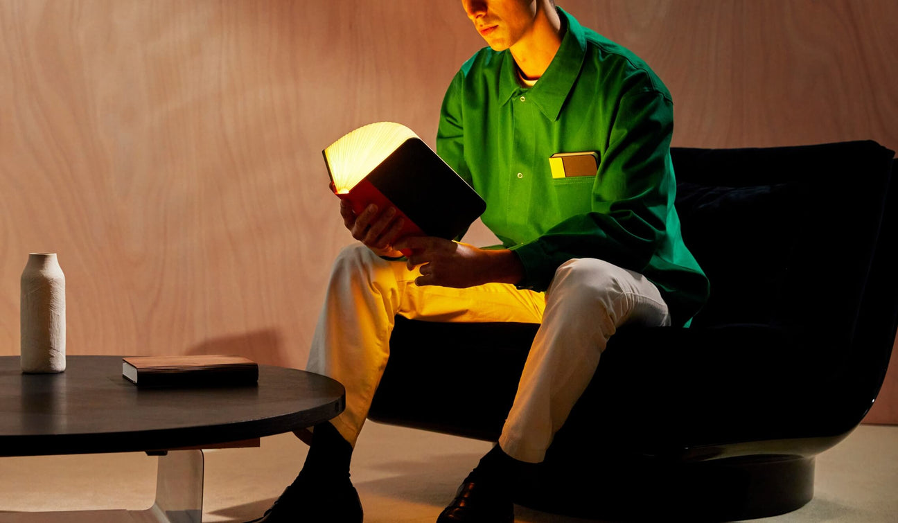 Lito Classic Book Light by Lumio, Sold by Illuminee.